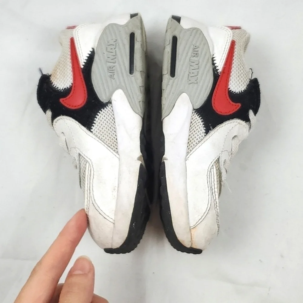 Nike Air Max Sneaker White‎ Black Red
